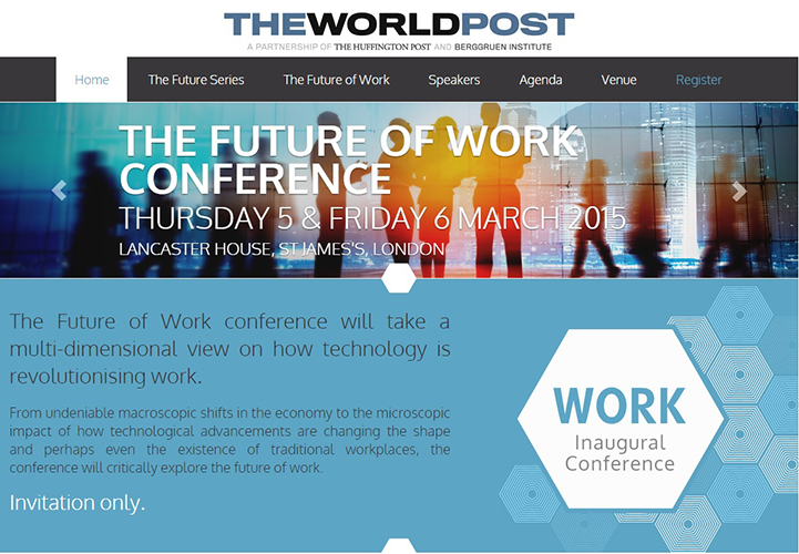 ビズリーチ 代表取締役社長 南壮一郎、世界のリーダーが集まる”The Future of Work Conference”に登壇